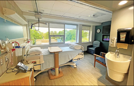 Further Renovations Complete in CEEH Acute Care Patient Rooms